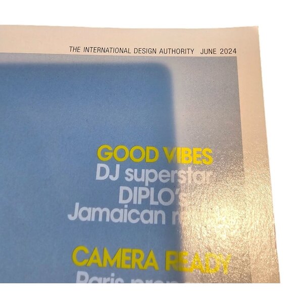 Architectural Digest Magazine June 2024 Creatives At Home Diplo Paris Olympics - Picture 6 of 11